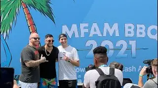 I Flew to Florida for his BBQ | MFAM BBQ 2021 VLOG