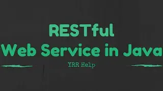 Creating a Restful webservice in java