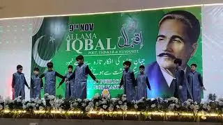 impressive Iqbal day performance by little  kids.