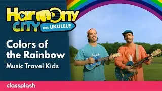 Colors of the Rainbow - Music Travel Kids | Ukulele Playalong by Harmony City