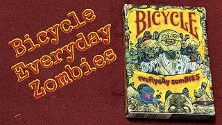 Daily deck review day 73 - Bicycle Every day zombies playing cards