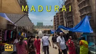 Madurai Temple City with Over 2000 Years of History [4K HDR ]