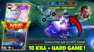 GUSION SIDE CARRY TEAM - TUTORIAL GUSION GOLD LANE - BUILD GUSION TERSAKIT 2022 - GUSION BEST BUILD