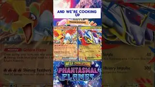 Mega Latias ex W/ Ethan's Ho-oh | С Днём благодарения | Phantasmal Flames | ККИ Покемон | Турция
