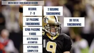 Drew Brees' 2016 nfl regular season stats