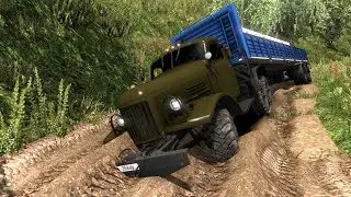 825 / ETS 2 V1.38 / ЗИЛ 157 - большой тест драйв / Суровая Россия. Сибирь R8.