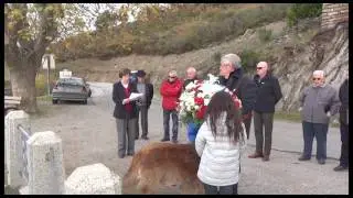 Morosaglia. Comm&eacute;moration du 11novembre.
