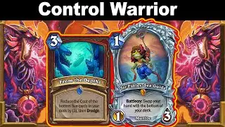 90% Winrate Dredge Control Warrior Is Better Than Your Decks! Voyage to the Sunken City| Hearthstone