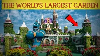 DUBAI MIRACLE GARDEN| THE WORLD'S LARGEST GARDEN DUBAI |MIRACLE GARDEN #facts #fact
