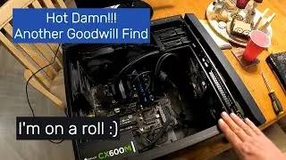 Another Goodwill Online Auction PC! This one was bought for parts