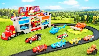 Disney Pixar Cars Unboxing Review | Disney Pixar Cars Color Changers Race Ready Car Wash Playset