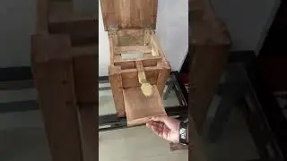 Multi purpose chirava wooden stool&chirava