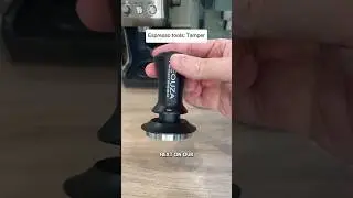 Espresso tools: The tamper #coffee #espresso #tools #tamper #tips #howto