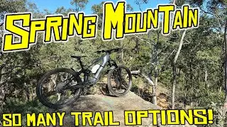 MTB SPRING MOUNTAIN // heaps of different trails!