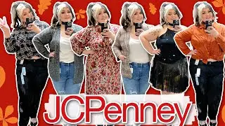 JCPenney Plus Size Try On SO GOOD!🍁 Fall 2022