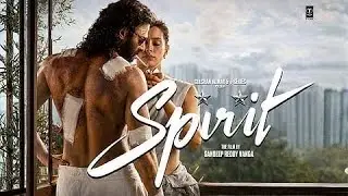 SPIRIT - First Look Trailer | Rebel Star Prabhas | Sandeep R Vanga |  Triptii | vivek  | FanMade Ai