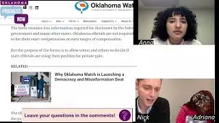 Oklahoma Watch Is Tracking Potential Conflicts Of Interest In Legislative