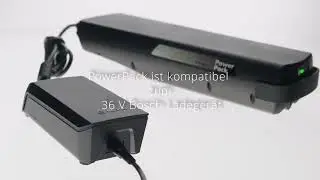 E-Bike Vision Akku Gep&auml;cktr&auml;ger kompatibel 36V Bosch Classic Line Antriebssystem einsetzen!