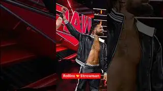 Seth Rollins And Braun Celebrating His Win🔥 #wwe #badblood #brawnstrowman #sethrollins #bronsonreed