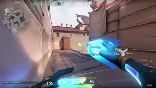 Neon stun setup for retaking A site on Ascent