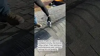 Asphalt Shingle Roof Repair Process | Professional Roofing Installation