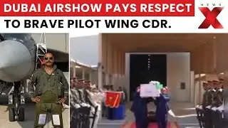 Tejas Crash Updates: Dubai Airshow Honors Wing Commander Namansh Syal After Tragic Jet Crash
