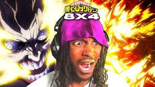 BAKUGO DEFEATING ALL FOR ONE WAS PEAK!! MY HERO ACADEMIA SEASON 8 EP4 REACTION