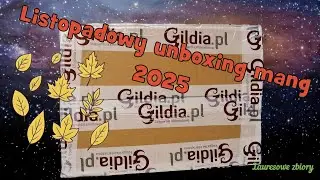 Listopadowy unboxing mang 2025