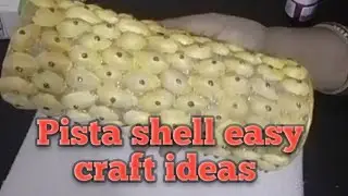 Flower pot with Pista Shell