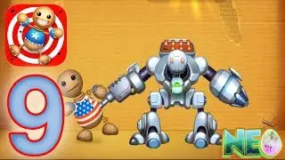 Kick The Buddy: Gameplay Walkthrough Part 9 - Buddybot! (iOS, Android)