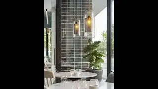 Glass modern lamp series.🦉
