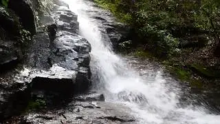 Upper Part of Rogers Branch Falls, Swallow Creek WMA, Helen, Georgia