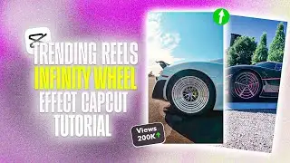 CAPCUT - Infinity wheel effect Tutorial *EASY*