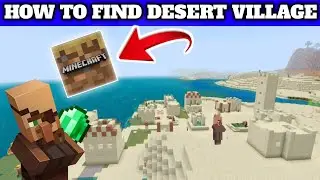 Minecraft trial main desert village kaise dhundhe | how to find desert village in Minecraft trial