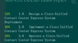 Endexam Cisco 500-052 UCCXD Real Sample Questions