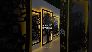 WALL HANGING PHOTO FRAME WITH CUSTOM YOUR DESIGN LED LIGHT || #custom #frame #led #decoration