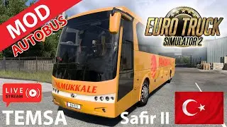 Euro Truck Simulátor 2 - projíždíme Skandinávii s autobusem Temsa Safir II.