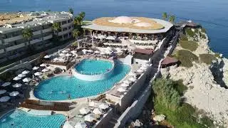 Drohnen Flug über dem Hotel kalithea Horizon Rhodos Griechenland