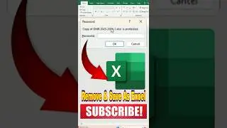 We have remove Excel Password in 1 minut! #findretech #excel #Solution