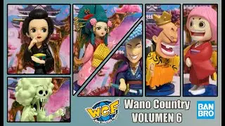 La HISTORIA De ONE PIECE En FIGURAS | Wano Country Volumen 6 | WCF | Unboxing #97