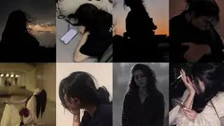 sad dp😔/broken heart girl black dpz💔/sad girl dp/alone girl dp🥺/photo l miss you pose/whatsapp dp 💔