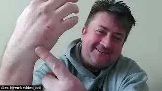 @embedded_iot at Dynamic Devices talks about his latest Apex Flex computer chip implant