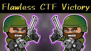 Mini Militia Stronghold & Catacombs | Unstoppable CTF Wins 🔥