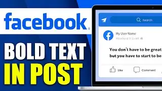 How To Bold Text In A Facebook Post (Easy 2025 Guide)