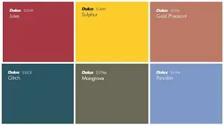Более 50 лучших цветовых сочетаний Dulux для спальни || Цветовые сочетания Dulux || Таблицы красо...