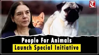 Maneka Gandhi & Firdausul Hasan Announce Special Initiative by People For Animals in Delhi