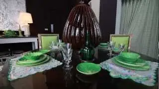 A deliciously formal dining room - SPACE Porn video
