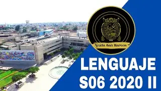 LENGUAJE SEMANA 6 PRE SAN MARCOS 2020 I &uml;Y&uml;