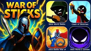 Stick World Battle,Clash of Stickman Evolution,War of Sticks,Stick Battle War of Legions,Stick World