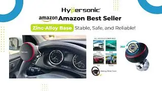 Amazon Best Seller | Hypersonic Steering Wheel Knob &ndash; Made in Taiwan _ EN1